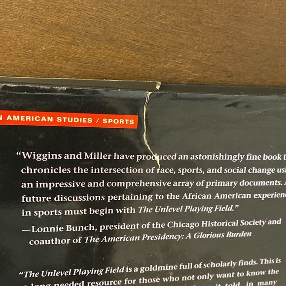 The Unlevel Playing Field by David K. Wiggins and Patrick B. Miller (2003) - Picture 12 of 12